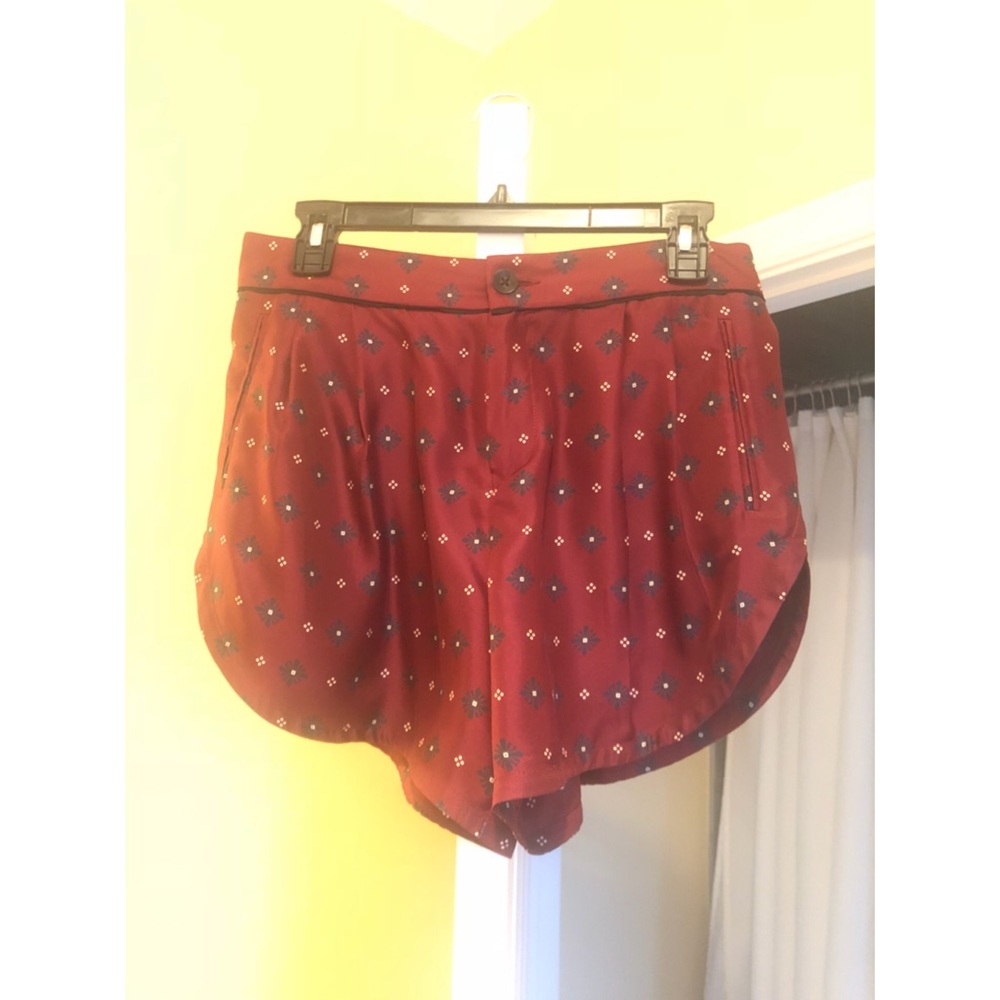 Rag & Bone 100% Silk Shorts